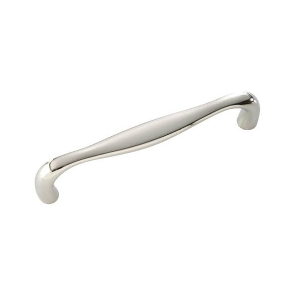 HICKORY HARDWARE 128 mm Center-to-Center Triomphe Bright Nickel Cabinet Pull