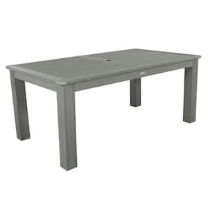 Coastal Teak Rectangular Recycled Plastic Outdoor Dining Table