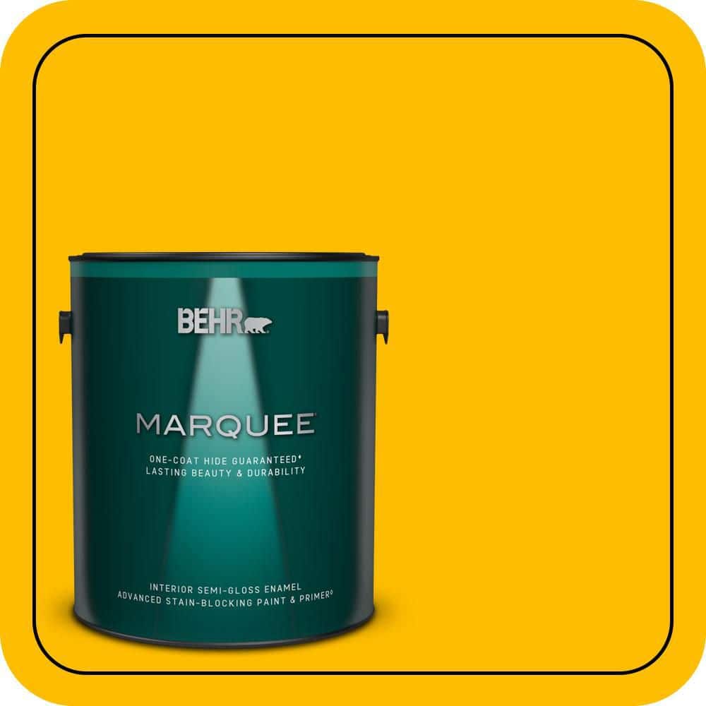 1 gal. #340B-7 Empire Yellow Semi-Gloss Enamel Interior Paint & Primer price history on PriceWatchPro