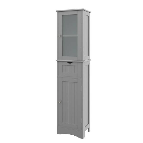 72 Inches Tall Freestanding Bathroom Storage Cabinet - Costway