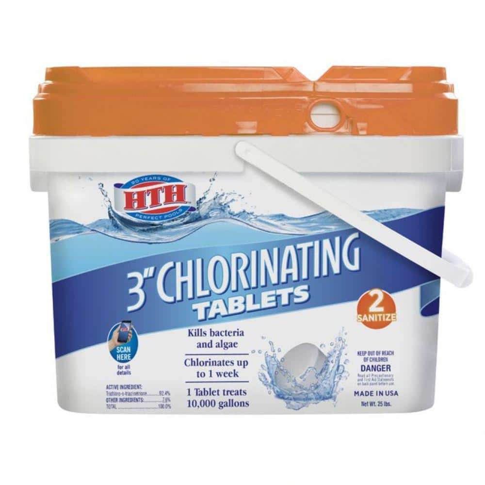 hth chlorine tablets 3 inch