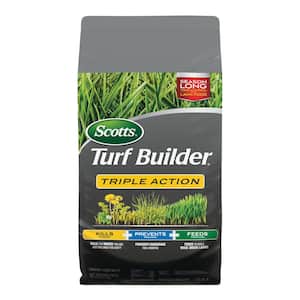 Turf Builder 20 lbs. 4,000 sq. ft. Triple Action, Weed Killer and Preventer Plus Lawn Fertilizer