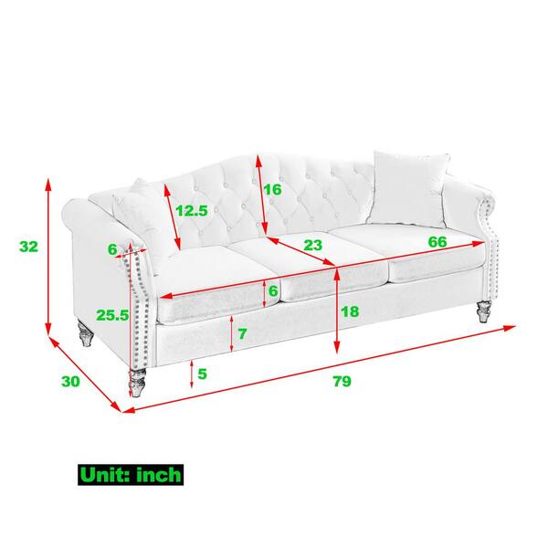 Standard Sofa Sizes & Dimensions - Allform