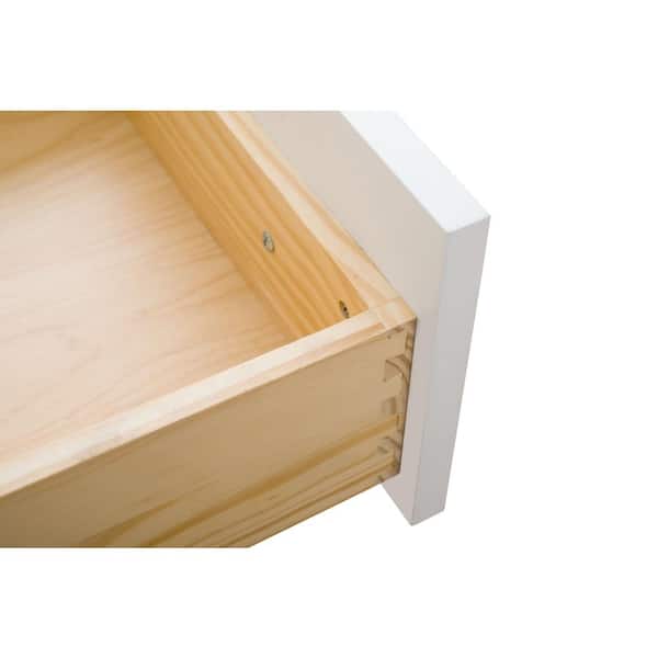 60 in. W x 22 in. D x 34 in. H Double Sink Bathroom Vanity Cabinet in White with Engineered Marble Top in White