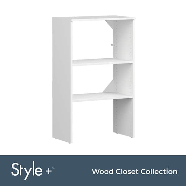 ClosetMaid Style+ 25 in. W White Stackable Base Unit