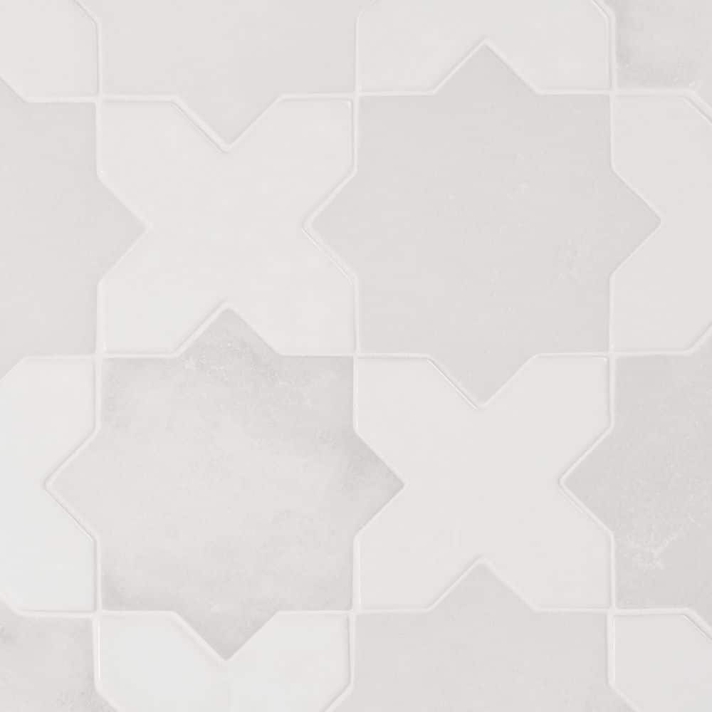 Tripoli Star-Crossed White and Polished White 6.1 in. x 12.2 in. Matte Porcelain Tile (8.26 sq. ft. / Case) price history on PriceWatchPro