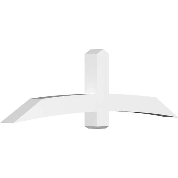 Ekena Millwork Bellingham 84 in. W x 24.5 in. H x 6 in. D Signature Polyurethane Bracket