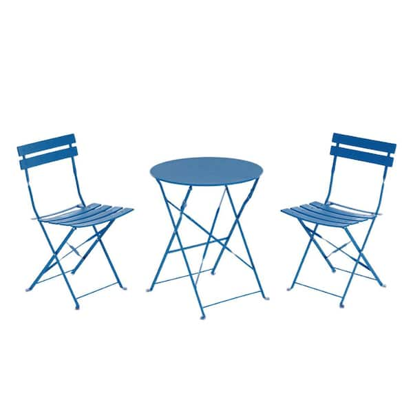 dark blue bistro set