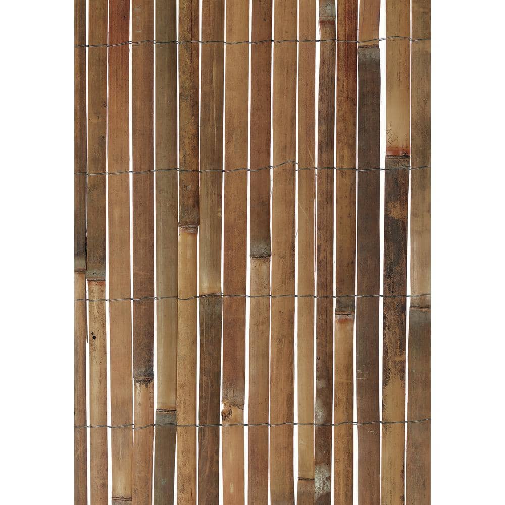 Harbor Gardens Split Bamboo fencing R647HG10 - The Home Depot