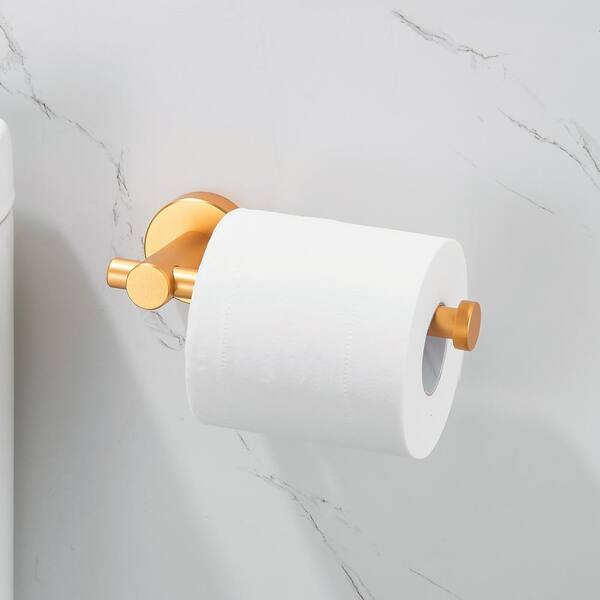 ruiling Wall Mounted Single Arm Toilet Paper Holder in Stainless