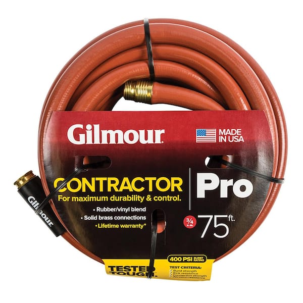 Gilmour 3/4 in. Dia x 75 ft. Industrial Water Hose