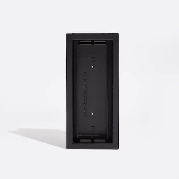 Framed OG Floor Vent Luxe 4 in. W. x 10 in. - Black
