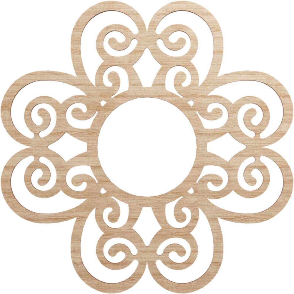 0.375 in. x 6.875 in. x 20 in. Wood Medallion Moulding price history on PriceWatchPro