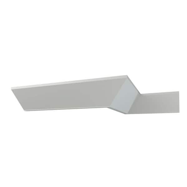 Colette 4.375 in. D x 5.875 in. W x 96 in. L Polyurethane Crown Moulding