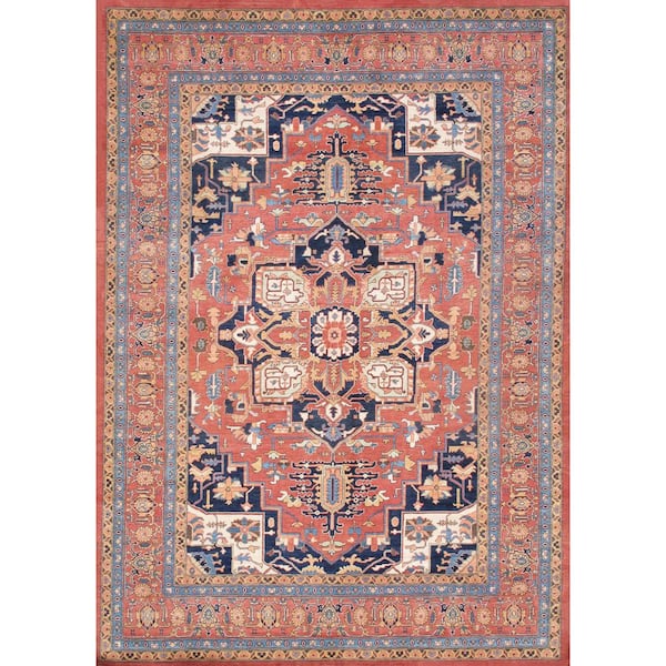 Serapi Rust 10 ft. x 14 ft. Oriental Area Rug