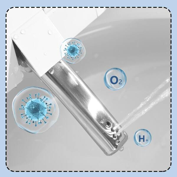 YASU ① YASINU Elongated Smart Toilet Bidet in White with Auto Open