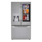 23.50 cu. ft French Door Smart Refrigerator, Instaview Door-In-Door with Craft Ice in PrintProof Stainless Steel