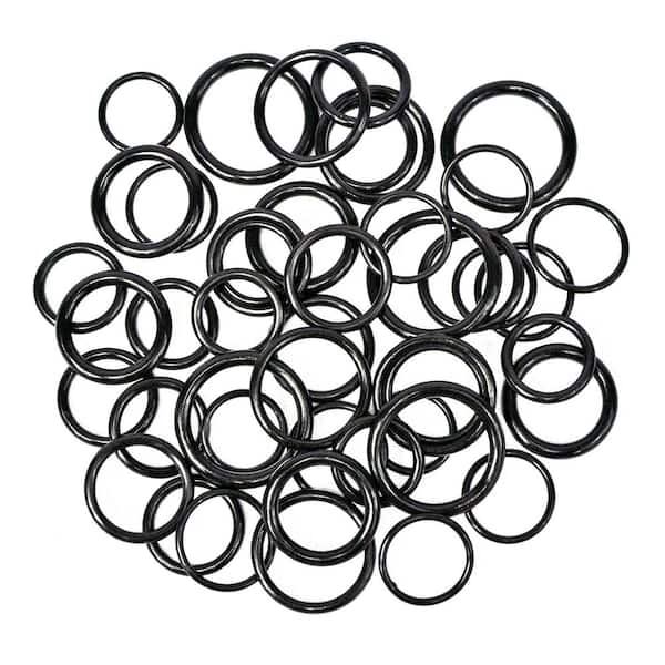 10x Size 017 Nitrile Buna Rubber 70A O-Ring 1/16" Cross Section 11/16" ID 13/16" 
