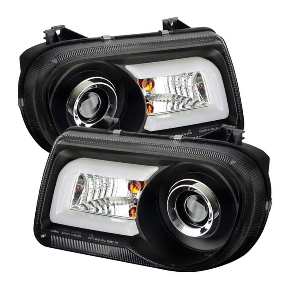 Chrysler 300C 05-10 Projector Headlights - LED DRL - Black - High/Low H7 (Included) price history on PriceWatchPro
