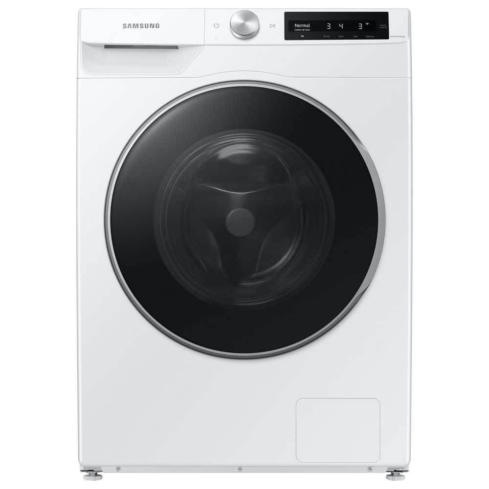 2.5 cu. ft. Compact Front Load Washer in White with AI Smart Dial and Super Speed Wash