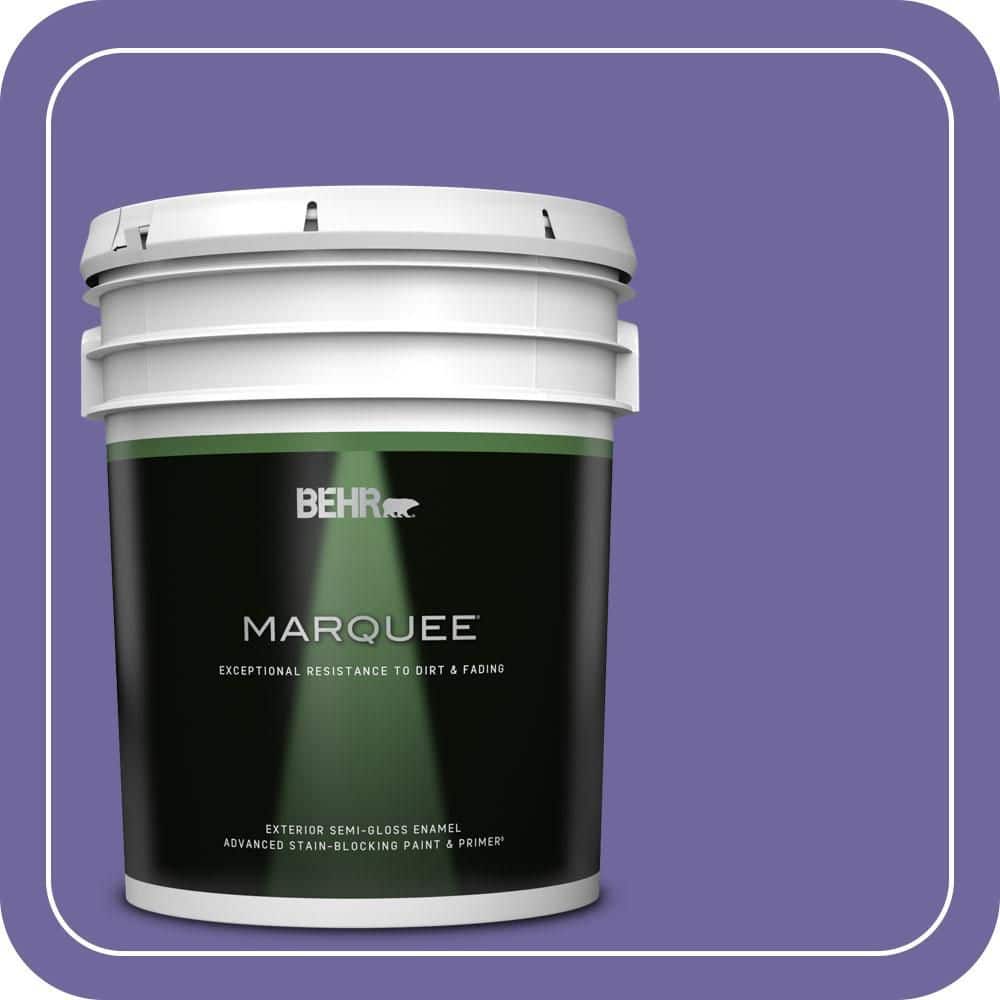 5 gal. #630B-7 Pandora Semi-Gloss Enamel Exterior Paint & Primer product image for price tracking