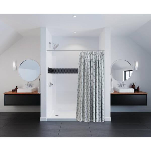 Delta - UPstile 32 in. x 60 in. x 74 in. Shower Kit in White