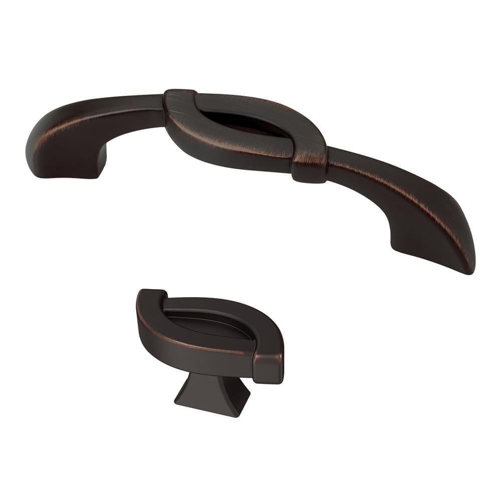 Bronze Traditional Cabinet Bar Pull with Mounting Hardware