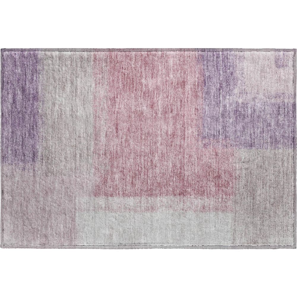 Mayfield Premium Machine Washable Abstract AMF2341 Blush 2 ft. x 3 ft. Accent Rug price history on PriceWatchPro