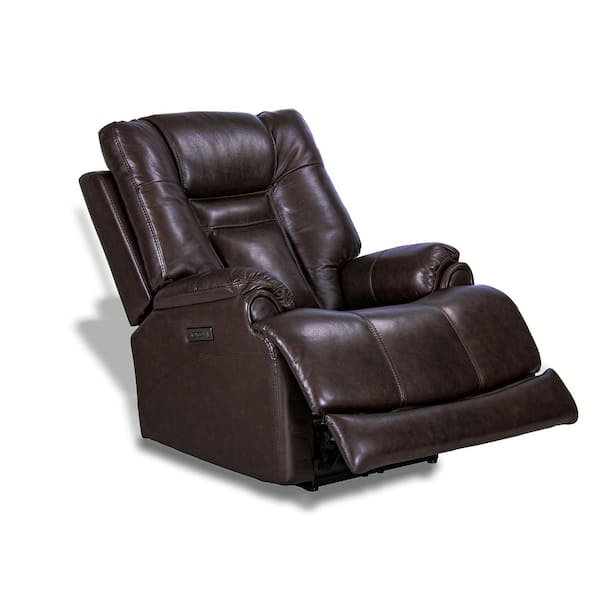 Latitude Run® Leather Power Lift Recliner Chair With Heat And Massage,  Pillow Included & Reviews