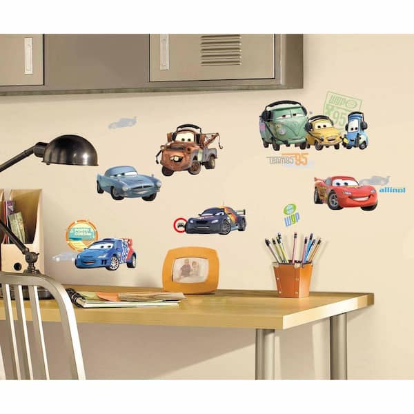 RoomMates Cars 2 Peel and Stick Wall Decals