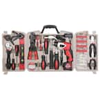 Home Tool Kit with 3.6-Volt Li-Ion Cordless Screwdriver,(161-Pieces)