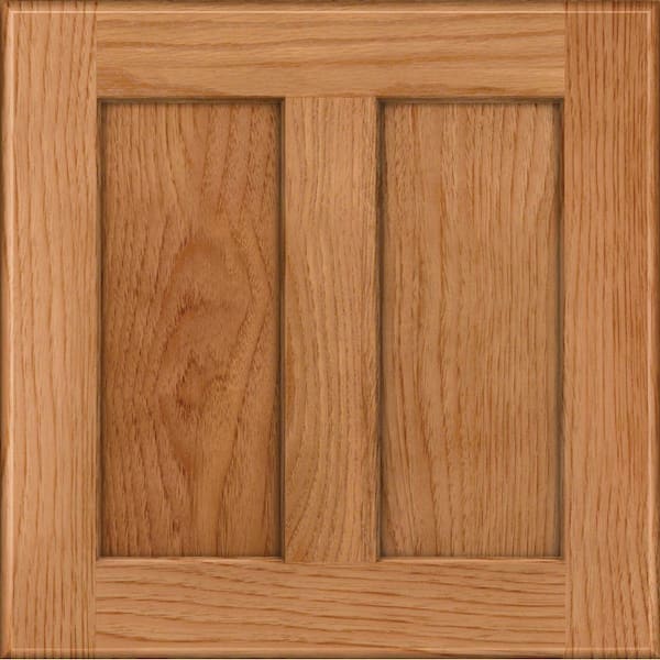 KraftMaid Hamilton 14 5/8 x 14 5/8 in. Cabinet Door Sample in Honey Spice