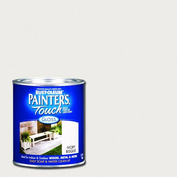 Rust-Oleum Painter's Touch 32 oz. Ultra Cover Gloss Ivory Bisque General Purpose Paint (Case of 2)