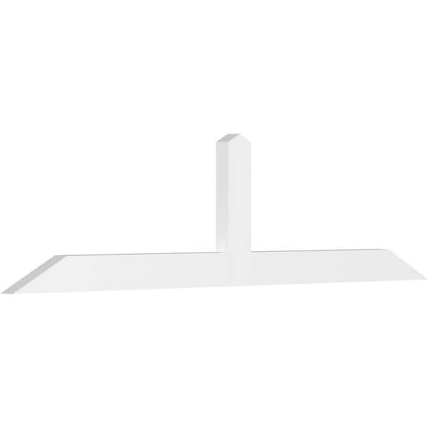 Ekena Millwork Portland 72 in. W x 18 in. H x 2 in. D Signature Polyurethane Bracket