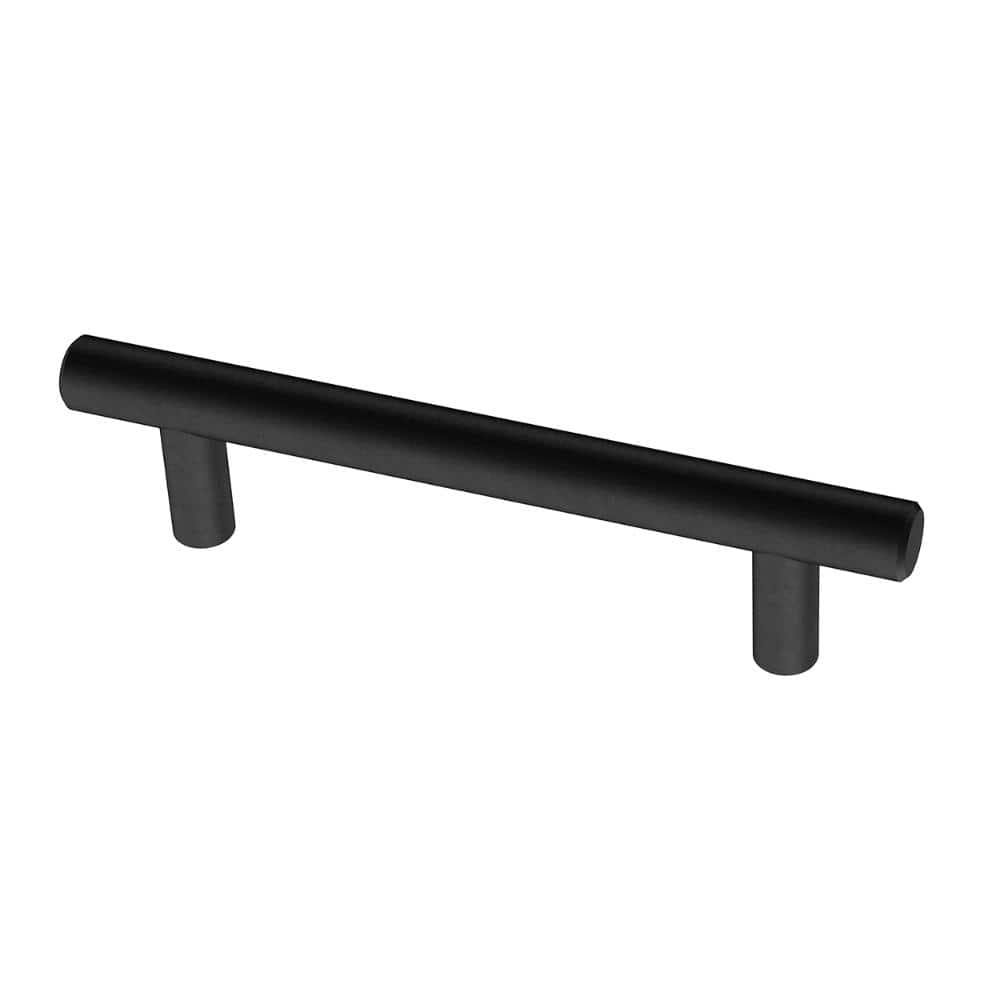 Liberty 3-3/4 In. (96 Mm) Matte Black Cabinet Drawer Bar Pull P01012C ...