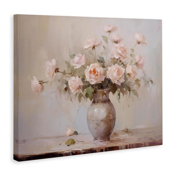 Romantic Bouquet of Roses by Arlington Prints Unframed Nature Graphic Art Print 30 in. x 40 in.