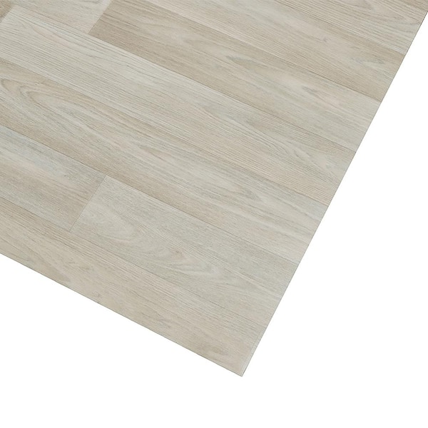 TrafficMaster Take Home Sample - Portage Oak 10 MIL Waterproof