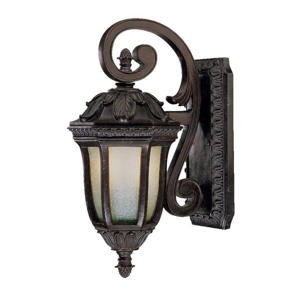 Acclaim Lighting Renaissance Collection Wall-Mount 3-Light Outdoor Marbelized Mahogany Light Fixture