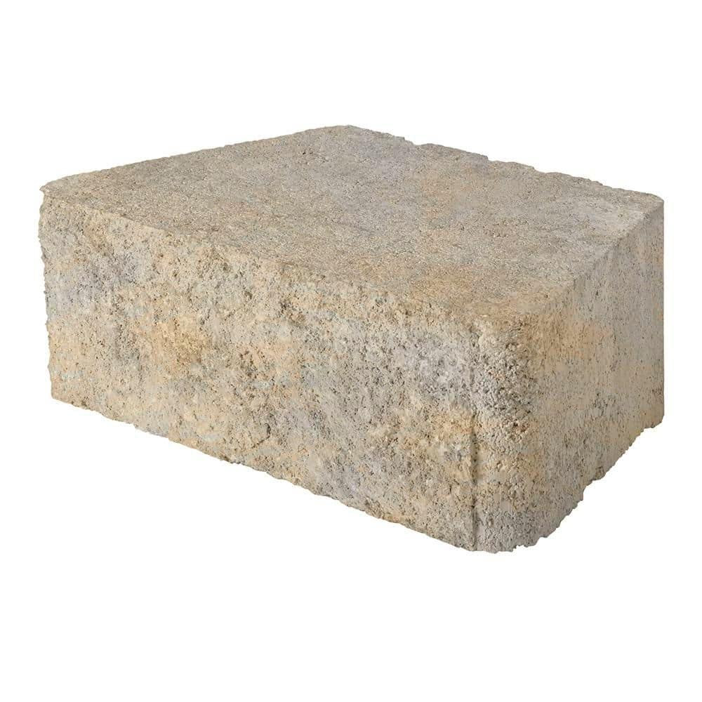 Pavestone RockWall Small 11.63 in. x 4 in. x 6.75 in. Carolina Blend ...