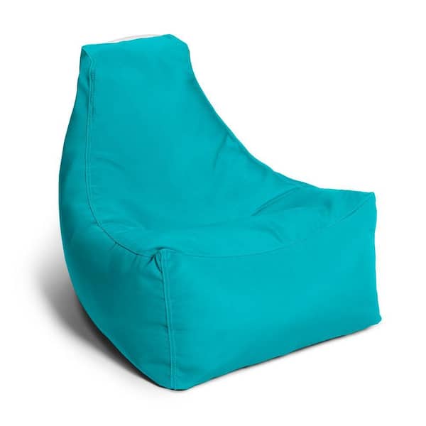 Juniper Jr Light Blue Outdoor Kids Bean Bag Lawn Chair