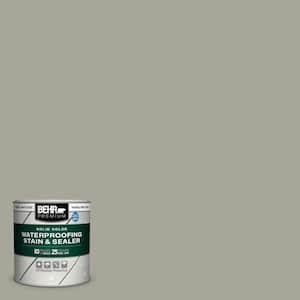 BEHR PREMIUM 1 qt. #PFC-63 Slate Gray Solid Color Waterproofing Exterior  Wood Stain and Sealer 501304 - The Home Depot