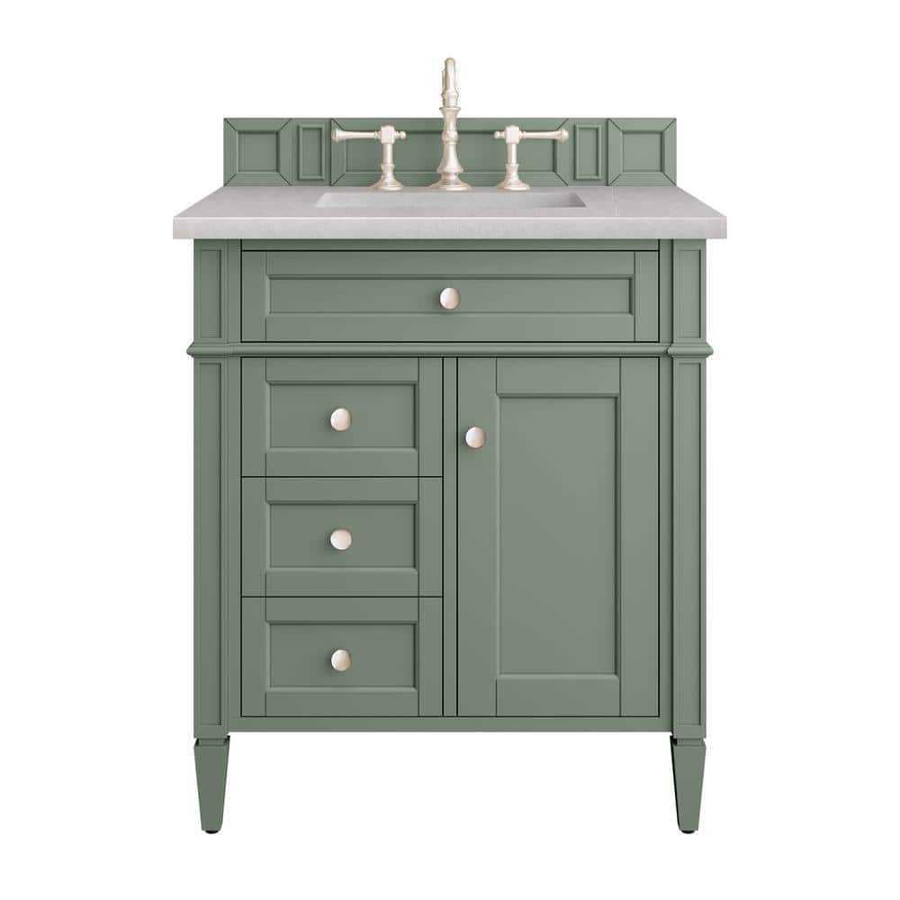James Martin Vanities Brittany 30.0 in. W x 23.5 in. D x 33.8 in. H