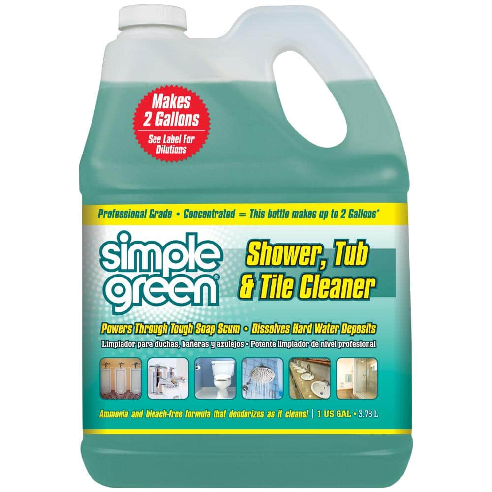  Clean+Green VinegarTech Bathroom Cleaner - Vinegar Spray All  Purpose Cleaner Removes Dirt & Grime Shower, Tub, Tile Floor - Vinegar  Cleaner Household Cleaning Supplies - Cleaning Vinegar 24 Fl Oz 