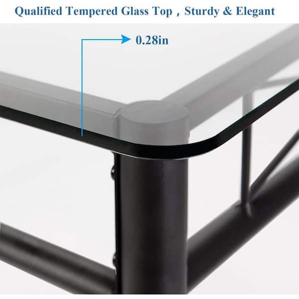 VECELO 5 Pcs Dining Table Set, Home Dining Table and 4 VECELO 5 Pcs Dining Table Set, Home Dining Table and 4