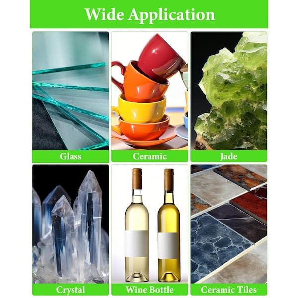 Glass Cutting Disc 100mm Ultra-thin Saw Blade Jade Crystal Wine Bottles