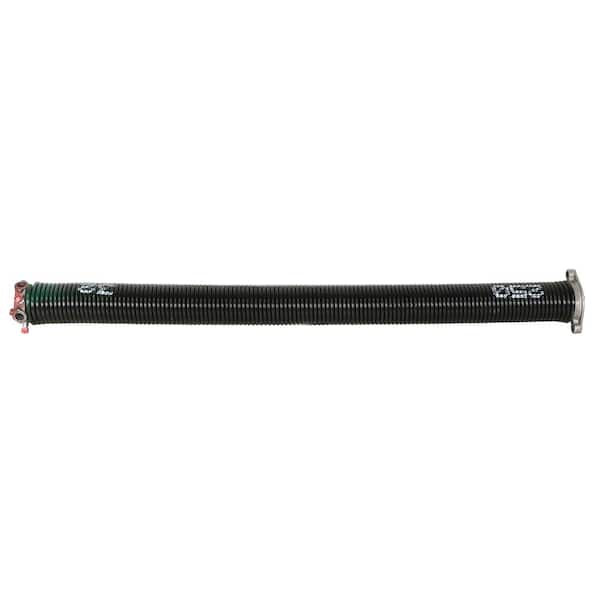 Garage Door Torsion Spring, 0.250 in. x 2 in. x 32 in., Green, Right Hand Wind