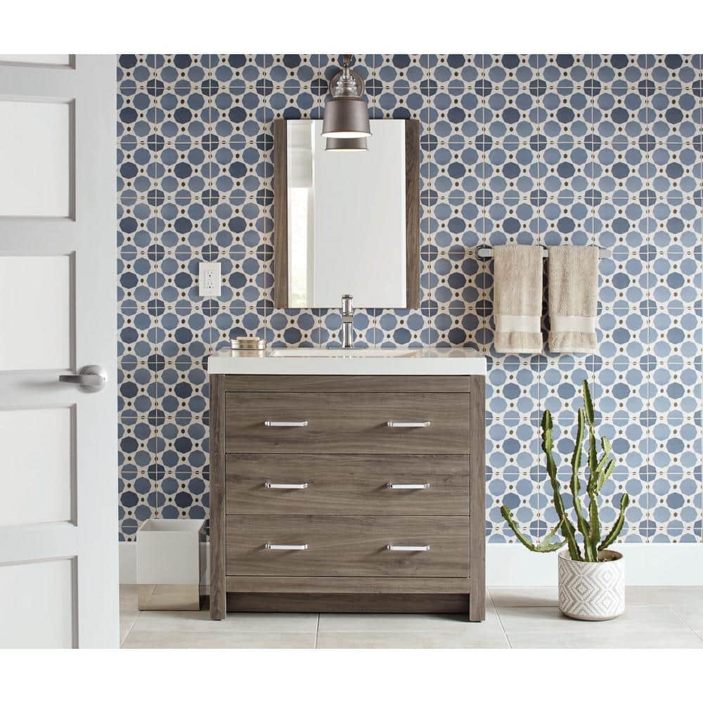 Moen Genta Chrome Square Wall Mounted Tub and Shower Faucet