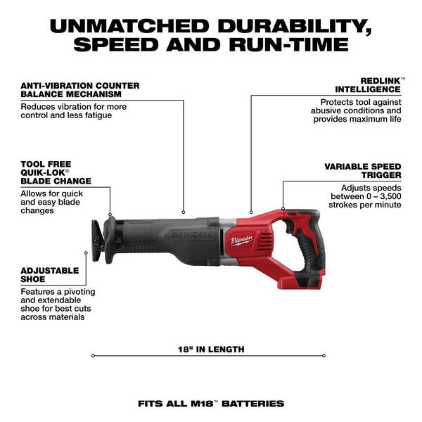 Milwaukee M18 18V Lithium-Ion Brushless Cordless Compact Drill