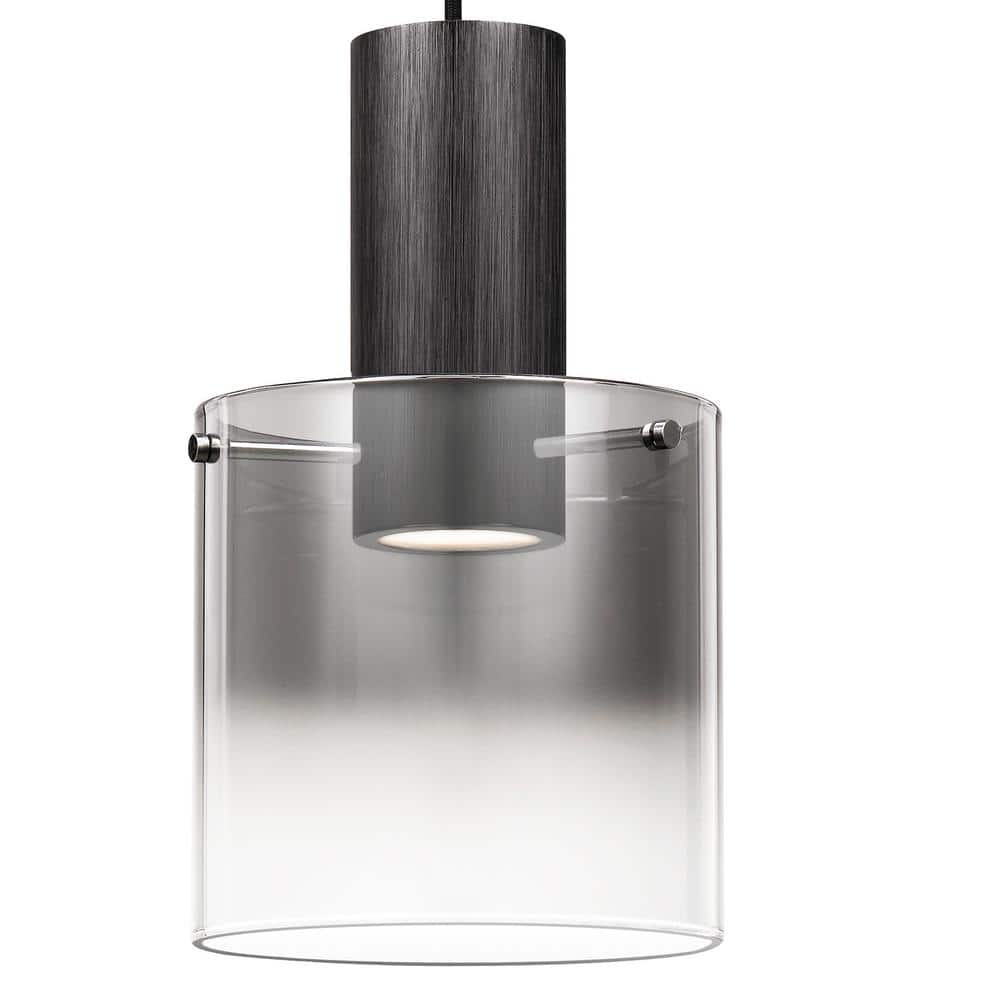 Kilmer 39.5'' Earth Black Linear LED Candle Chandelier