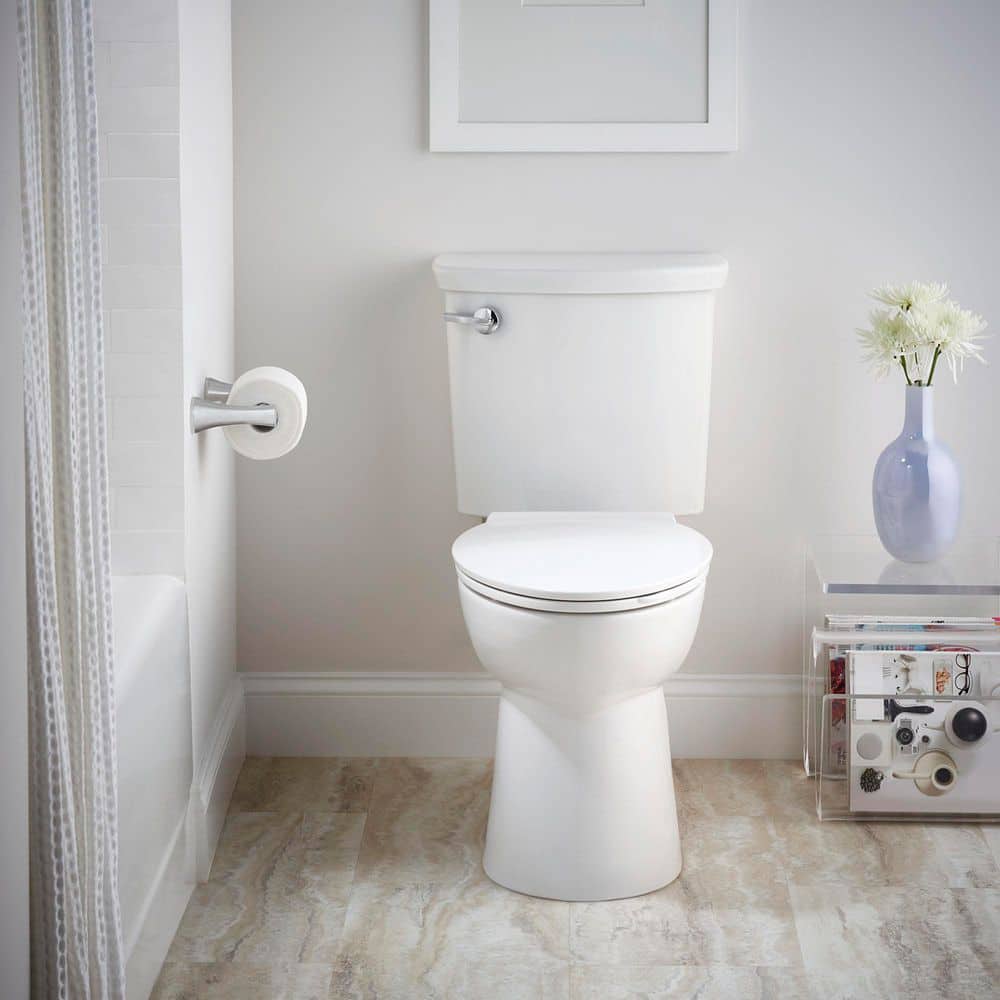 White Elongated High Efficiency Free Standing Toilet